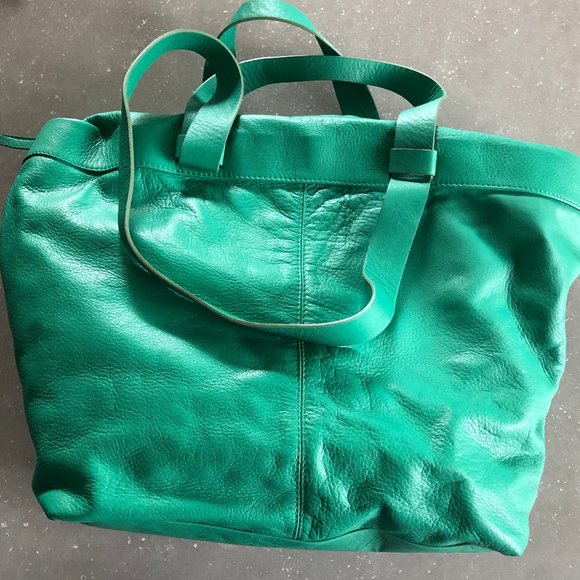 L'intervalle Handbags - L'intervalle Geraldine Tote in forest green